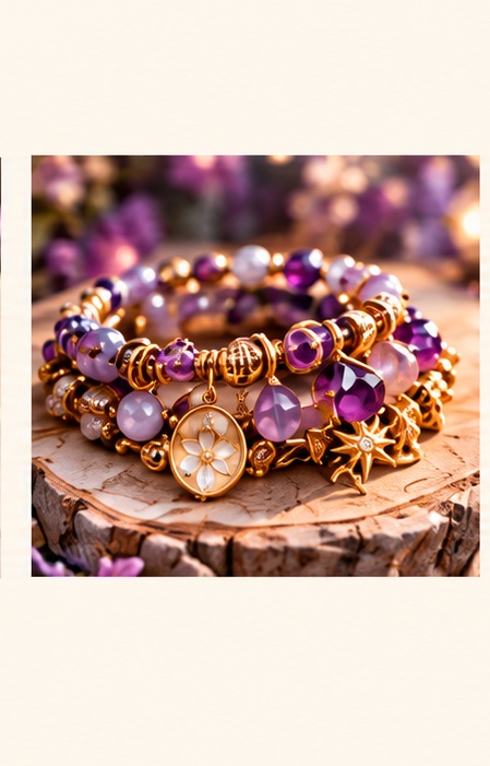 Lavender Sky Bracelet